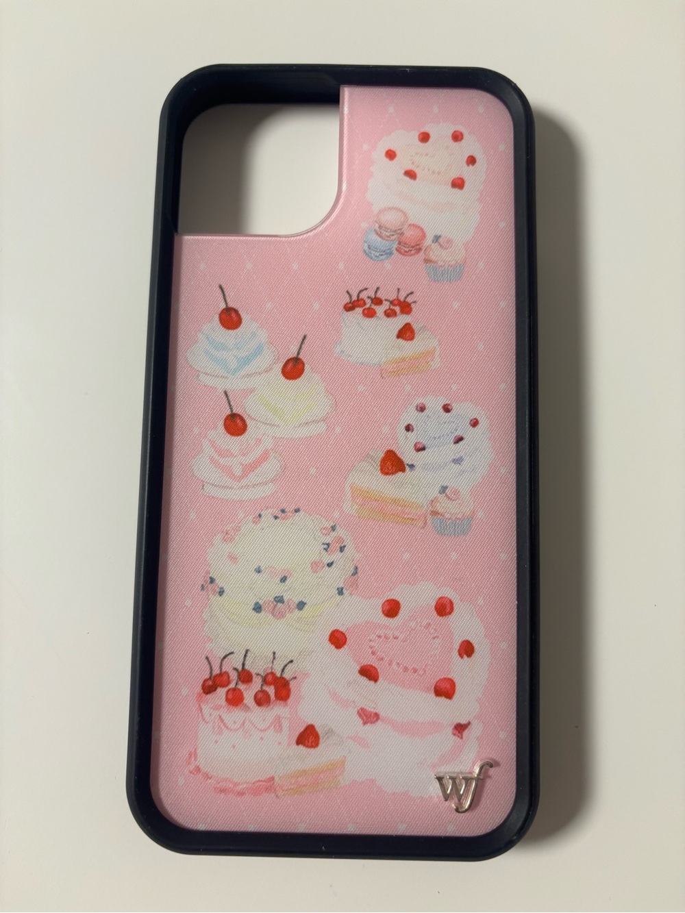 Wildflowers Pink Cherry Dessert Phone Case